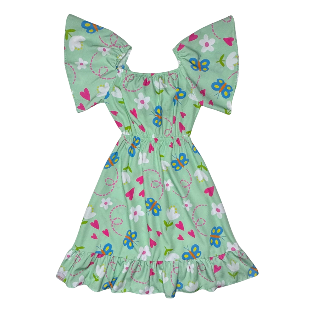 Holila | Vestido Infantil Menina | Borboletas do Amor, vista 2